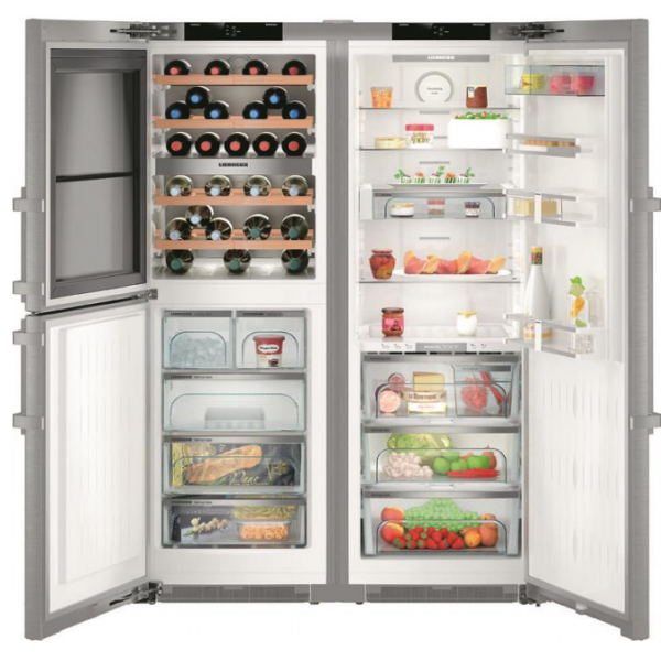 LIEBHERR SBSes8486 643L 對門式雪櫃連雙溫區酒櫃